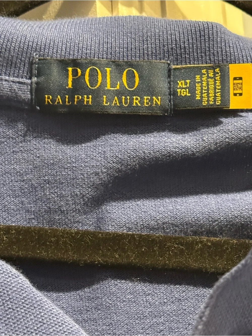 Ralph Lauren Polo Shirt in Navy with Light Blue Logo